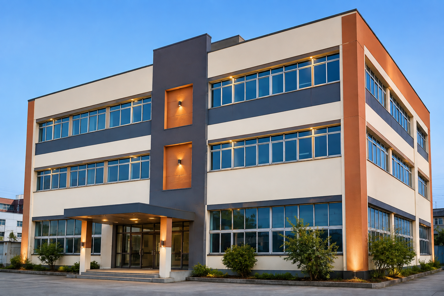 Commercial painting services