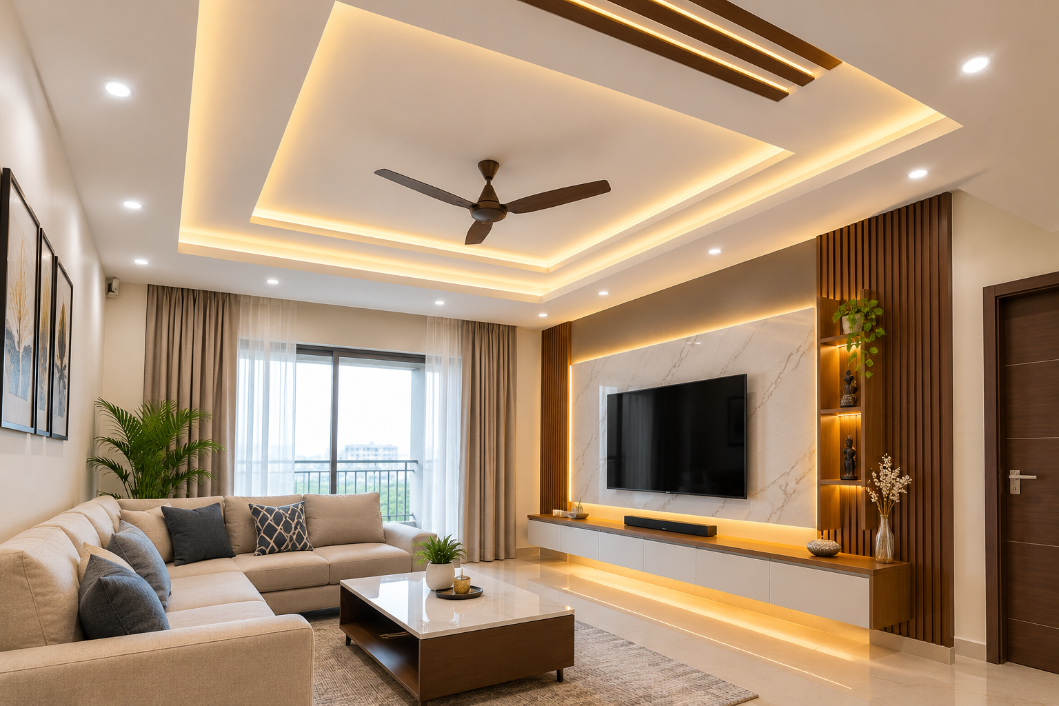 MK Home Paintings false ceiling services