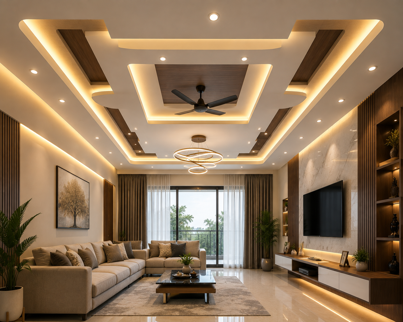 Designer false ceiling